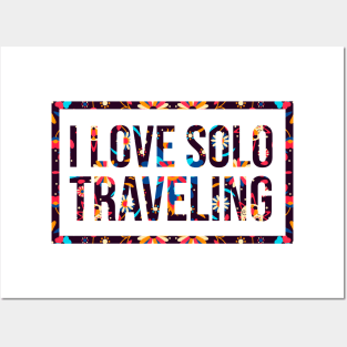 solo traveling , sailing and canoeing , retro hippie van beach surfer longboard aloha Posters and Art